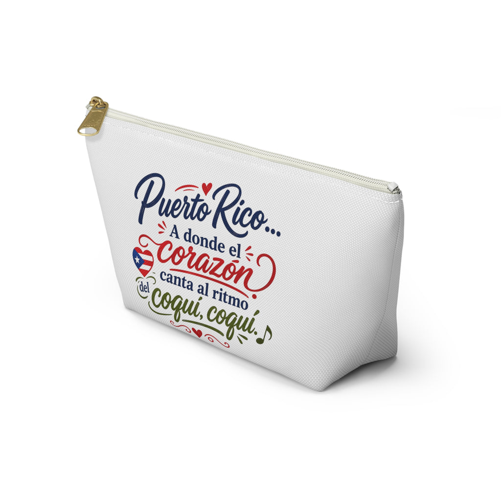Accessory Pouch w T-bottom Puerto Rico