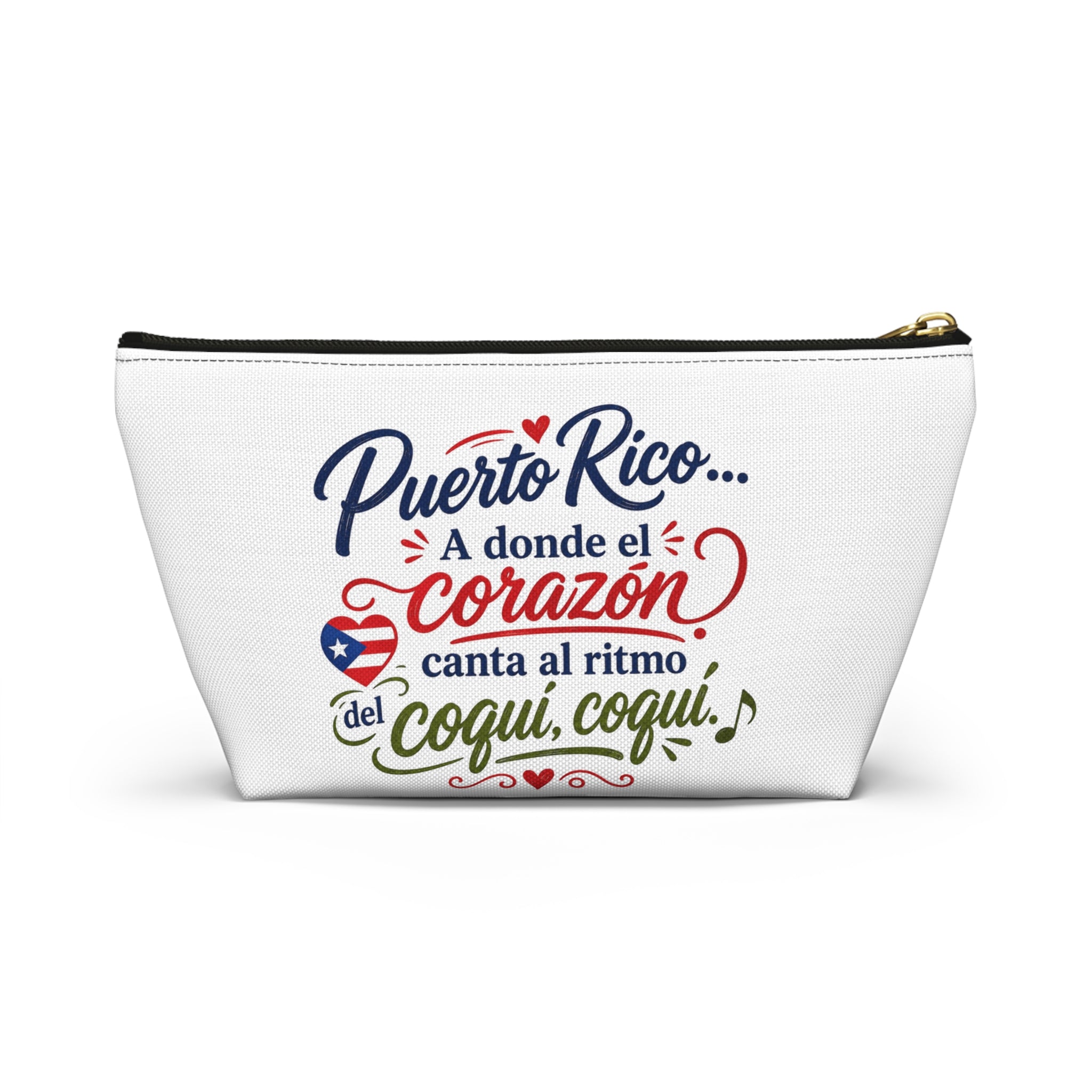 Accessory Pouch w T-bottom Puerto Rico