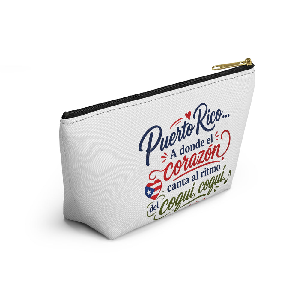 Accessory Pouch w T-bottom Puerto Rico