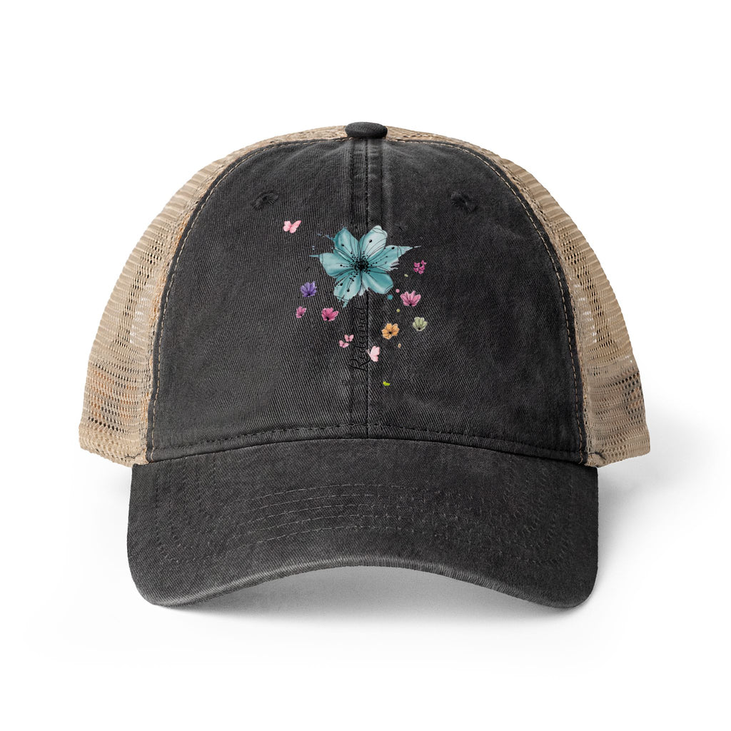 Women's Washed Mesh-Back Cap