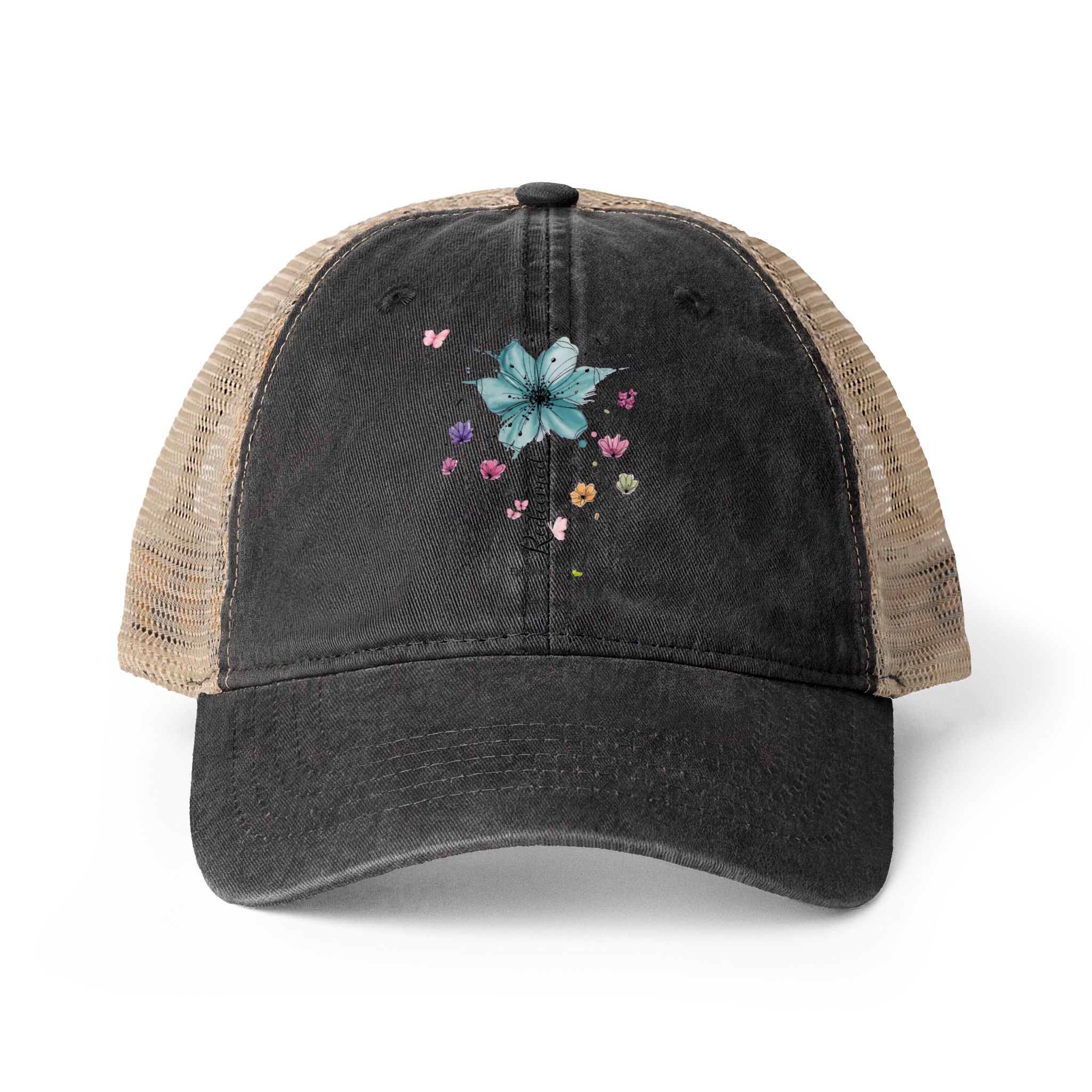 Women's Washed Mesh-Back Cap