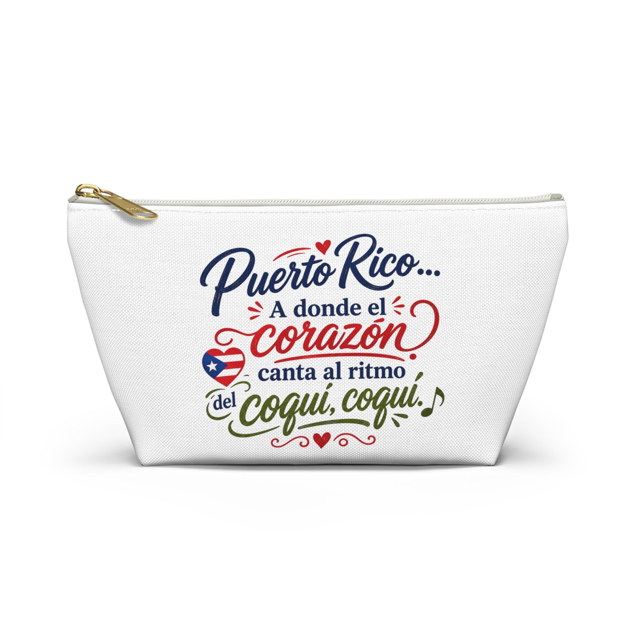 Accessory Pouch w T-bottom Puerto Rico