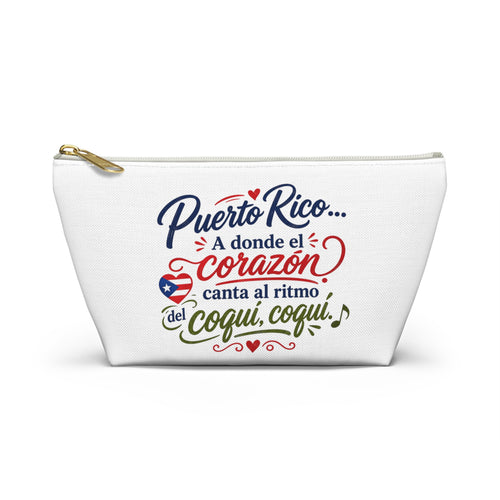 Accessory Pouch w T-bottom Puerto Rico