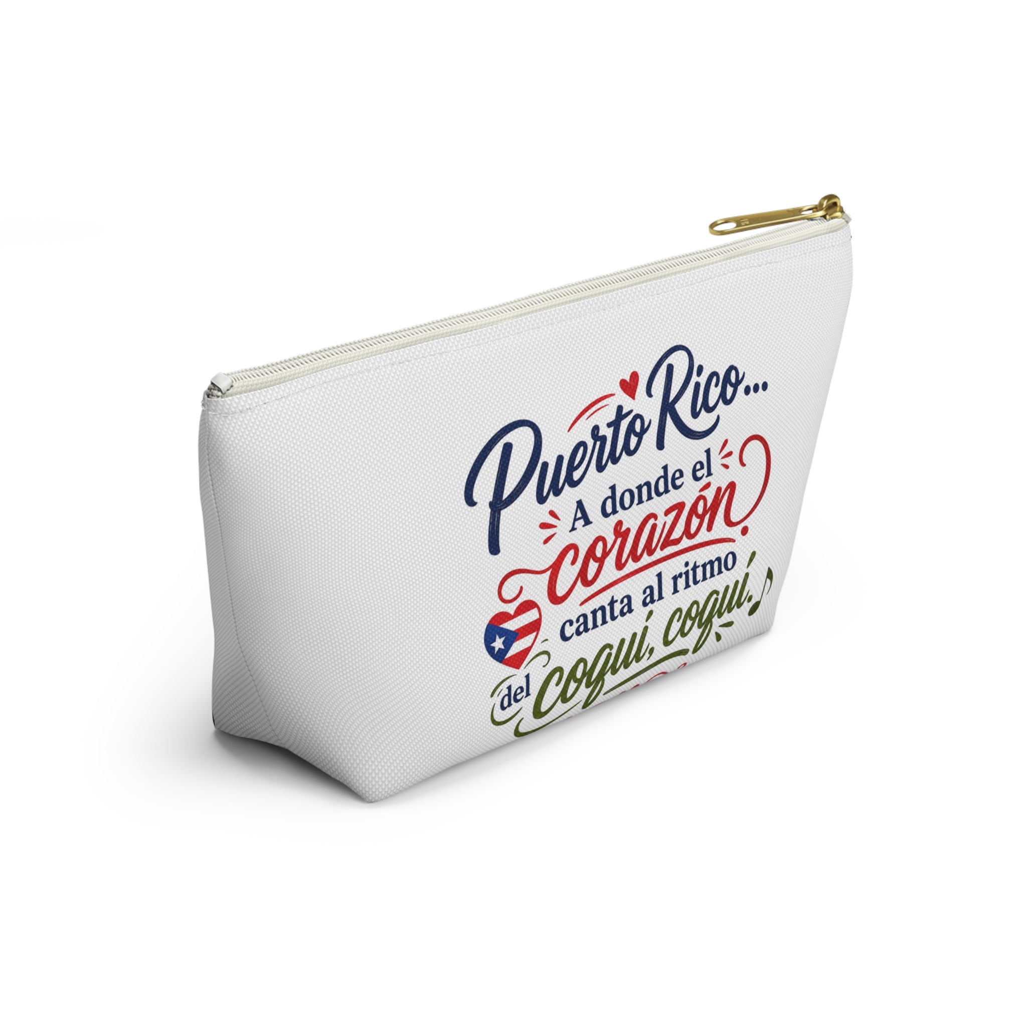 Accessory Pouch w T-bottom Puerto Rico