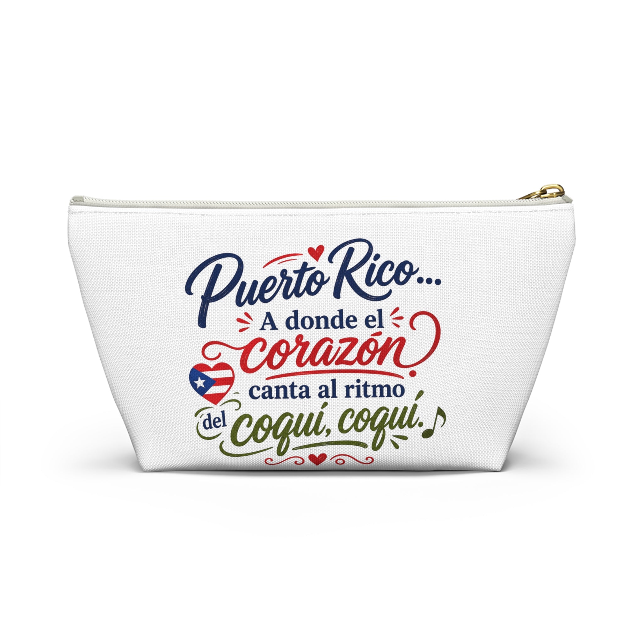 Accessory Pouch w T-bottom Puerto Rico