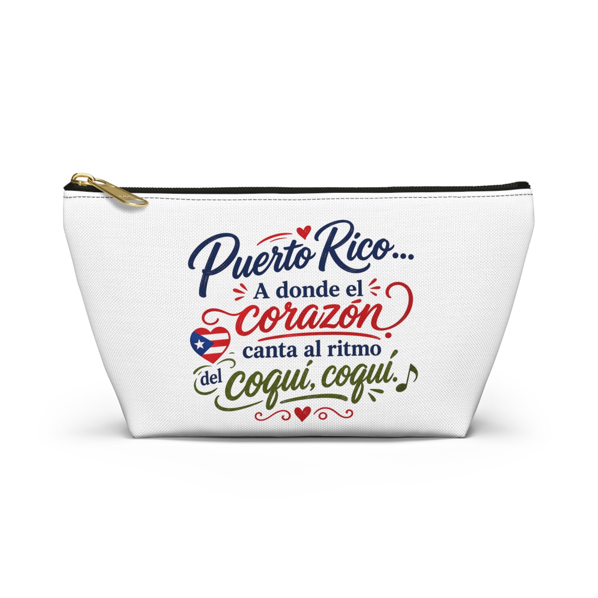 Accessory Pouch w T-bottom Puerto Rico