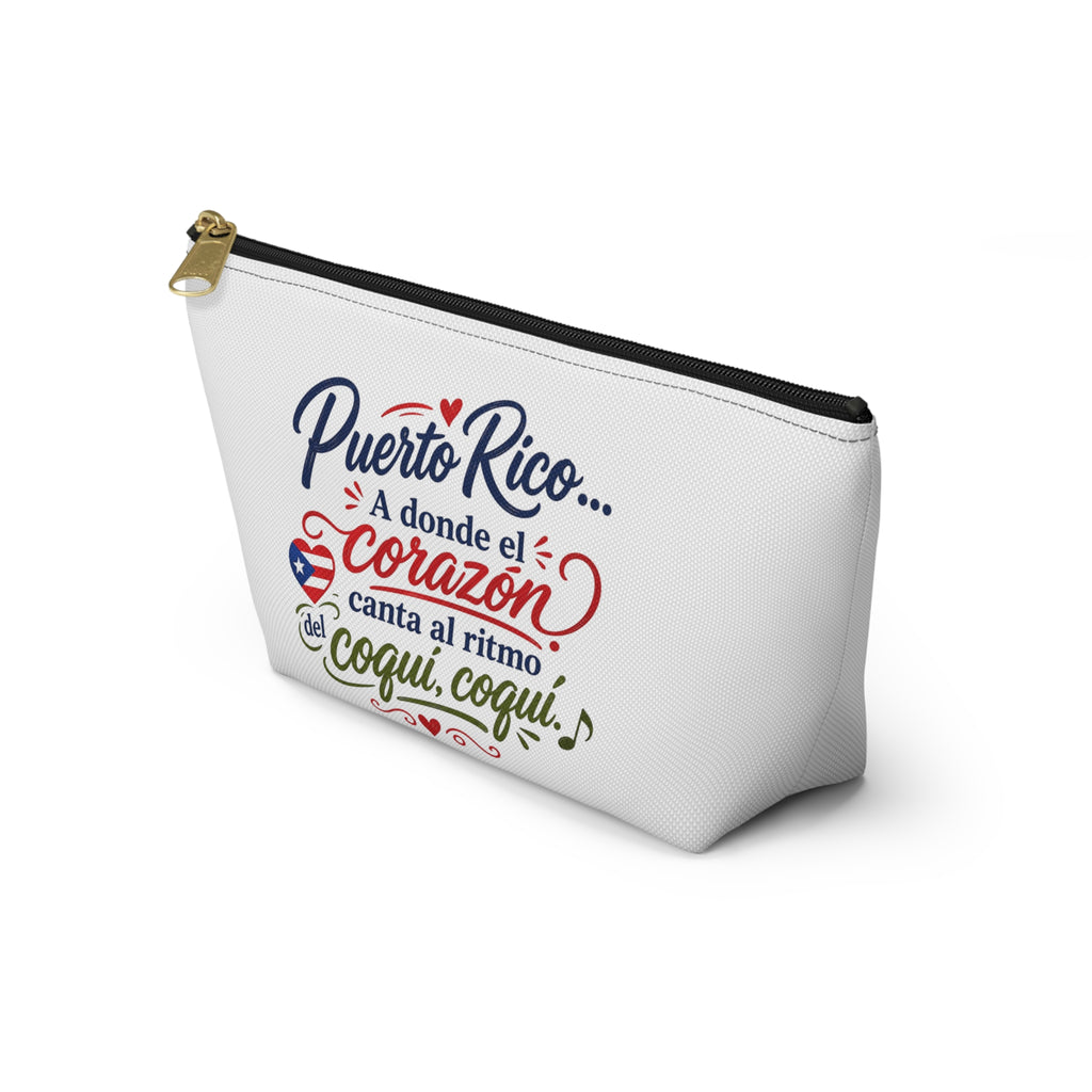 Accessory Pouch w T-bottom Puerto Rico